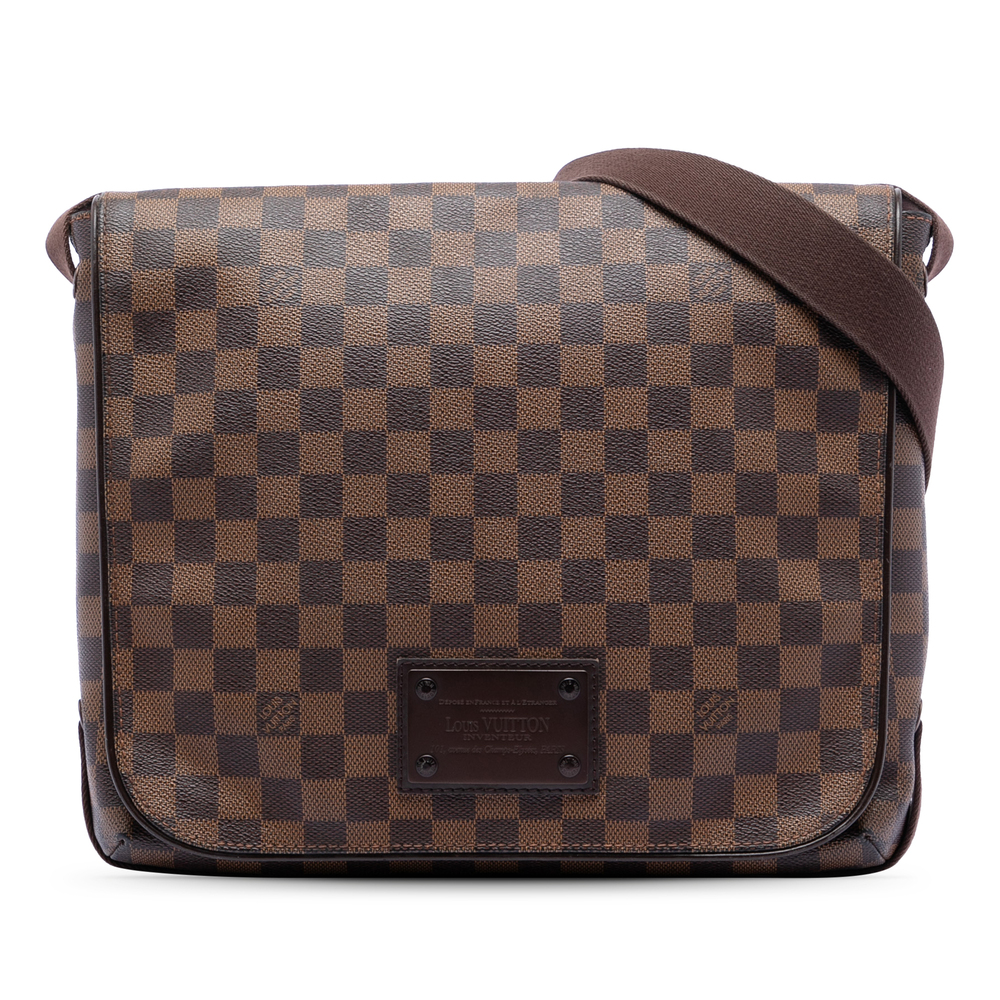 Pre-Loved Louis Vuitton Damier Ebene Brooklyn MM